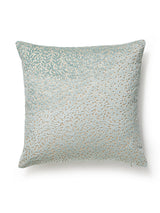 Scalamandre Corallina Velvet 22 X 22 - Lagoon Decorative Pillow