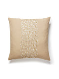 Scalamandre Catwalk Embroidery 22 X 22 - Desert Decorative Pillow