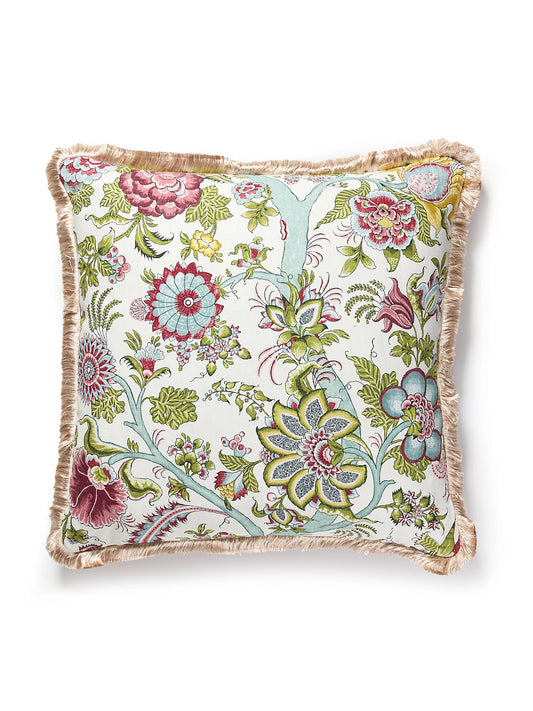 Scalamandre Met Palampore / Linley 24 X 24 - Flower Garden Decorative Pillow