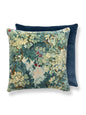 Scalamandre Marly / Como 22 X 22 - Blues / Navy Decorative Pillow