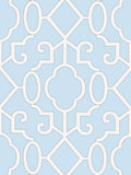 Scalamandre Ming Fretwork Cloud Wallcovering