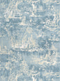 Scalamandre Summer Palace Sky Wallcovering