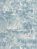 Scalamandre Summer Palace Sky Wallcovering