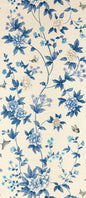 Scalamandre Luoyang Garden Sisal Porcelain Wallcovering