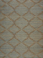 Scalamandre Monroe Embroidered Grasscloth Bronze Wallcovering