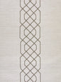 Scalamandre Adelaide Beaded Sisal Pewter Wallcovering