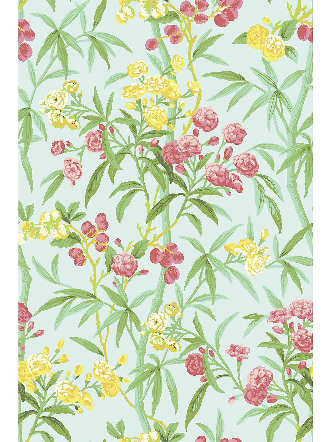 Scalamandre Lanai Passionfruit Wallcovering