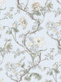 Scalamandre Andrew Jackson Floral Skylight Wallcovering