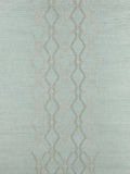 Scalamandre Valentina Embellished Sisal Seaglass Wallcovering