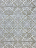Scalamandre Milan Diamond Grasscloth Pewter Wallcovering
