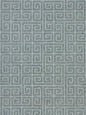 Scalamandre Fret Mosaic Grasscloth Mineral Wallcovering