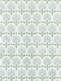 Scalamandre Karanfil Block Print Green Tea Wallcovering