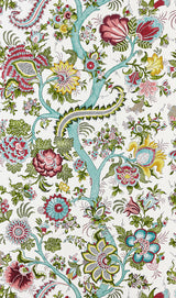 Scalamandre Metropolitan Palampore Flower Garden Wallcovering
