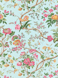Scalamandre Persephone Spring Sky Wallcovering