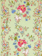 Scalamandre Camellia Trellis Seafoam Posey Wallcovering