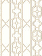 Scalamandre Joanna Fret Toffee Wallcovering