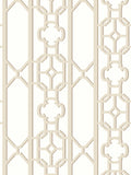 Scalamandre Joanna Fret Toffee Wallcovering