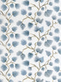 Scalamandre Pignoli Blue Jay Wallcovering