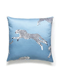 Scalamandre Leaping Cheetah 22 X 22 - Cloud Nine Decorative Pillow