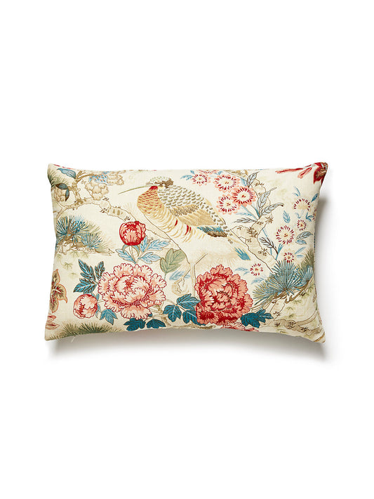 Scalamandre Shenyang 14 X 22 - Sandalwood Decorative Pillow