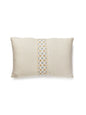 Scalamandre Toscana / Hansel Tape 14 X 22 - Flax / Seaside Decorative Pillow