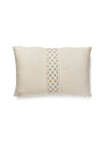 Scalamandre Toscana / Hansel Tape 14 X 22 - Flax / Seaside Decorative Pillow