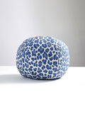 Scalamandre Backyard Bengal Outdoor 12 DIA - Cobalt Decorative Pillow