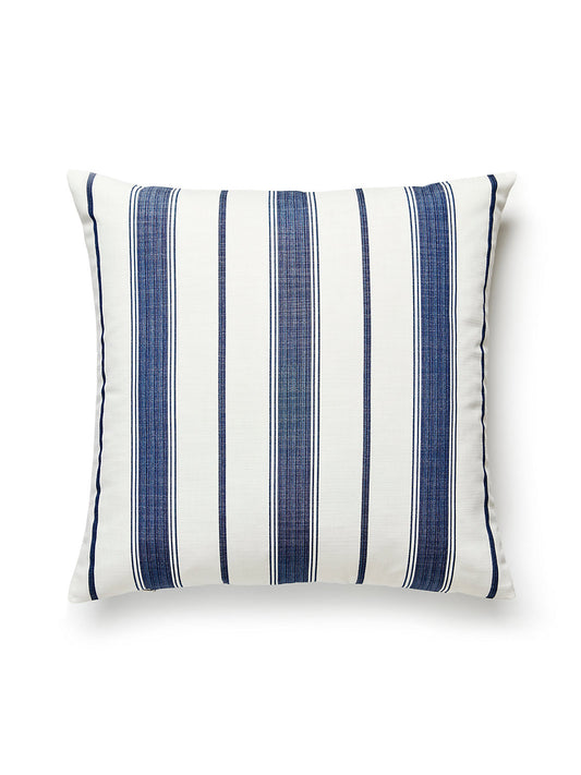 Scalamandre Sconset Outdoor 22 X 22 - Indigo Decorative Pillow
