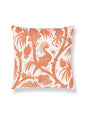 Scalamandre Balinese Peacock 22 X 22 - Mandarin Decorative Pillow