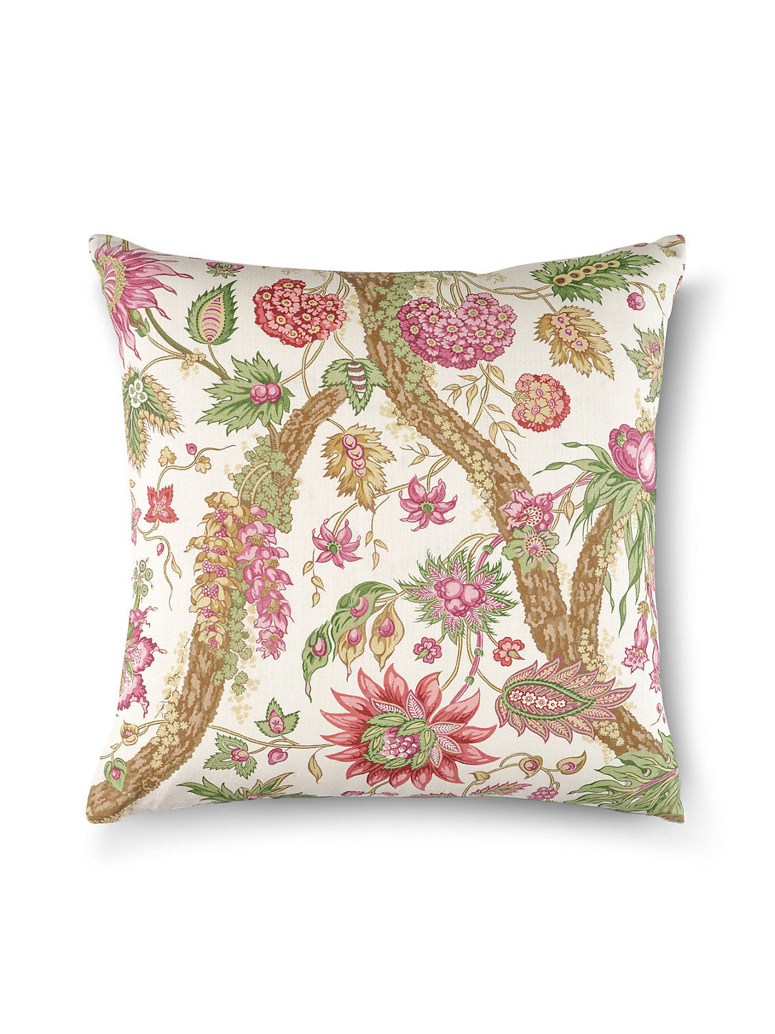 Scalamandre Fleurs Tropicales 22 X 22 - Garden Decorative Pillow