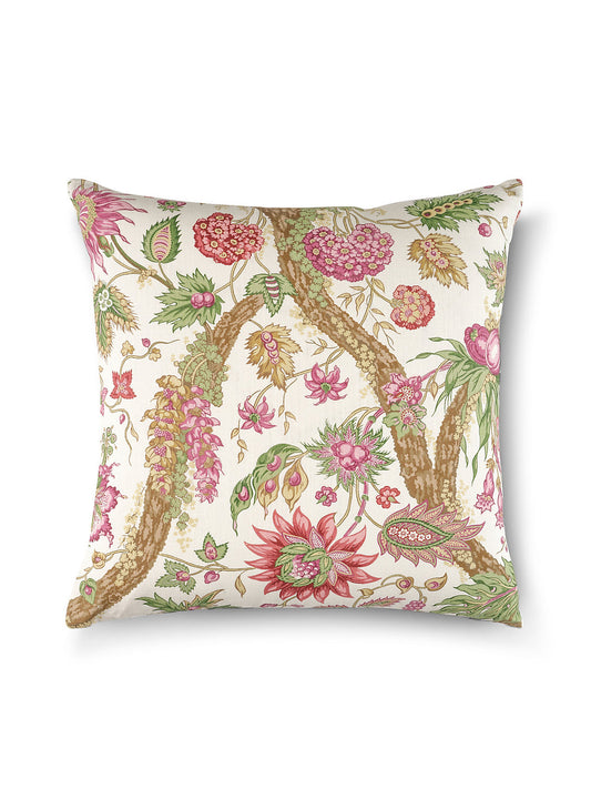 Scalamandre Fleurs Tropicales 22 X 22 - Garden Decorative Pillow
