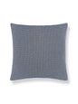 Scalamandre Bird's Eye Outdoor 22 X 22 - Navy Decorative Pillow