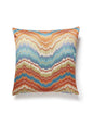 Scalamandre Bergamo Embroidery 22 X 22 - Spice Market Decorative Pillow