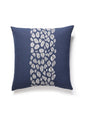 Scalamandre Catwalk Embroidery 22 X 22 - Midnight Decorative Pillow