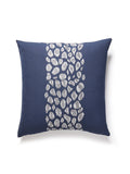 Scalamandre Catwalk Embroidery 22 X 22 - Midnight Decorative Pillow