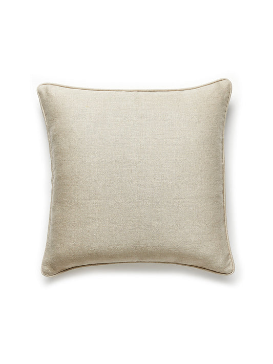 Scalamandre Toscana Linen 22 X 22 - Flax Decorative Pillow