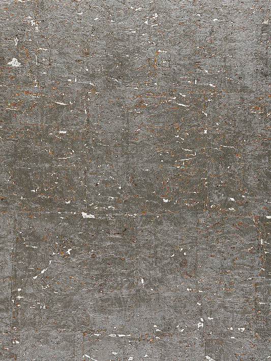 Scalamandre Metal Cork Graphite Wallcovering