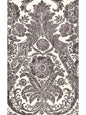 Scalamandre Luciana Damask Print Graphite Wallcovering