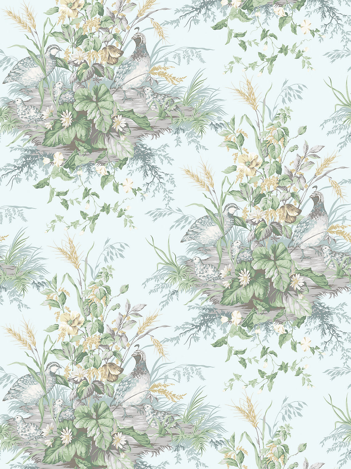 Scalamandre Edwin's Covey Woodlawn Wallcovering