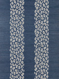 Scalamandre Catwalk Embellished Grasscloth Midnight Wallcovering
