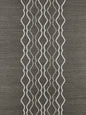 Scalamandre Valentina Embellished Sisal Sterling Wallcovering