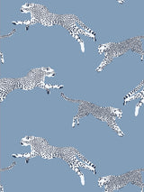 Scalamandre Leaping Cheetah Cloud Nine Wallcovering