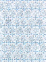 Scalamandre Karanfil Block Print Sky Wallcovering
