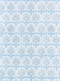 Scalamandre Karanfil Block Print Sky Wallcovering
