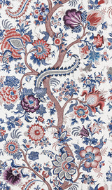 Scalamandre Metropolitan Palampore Red Multi Wallcovering