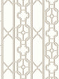 Scalamandre Joanna Fret Taupe Wallcovering