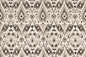 Special Order Scalamandre Tashkent Velvet Smoke Ikat Black Beige Cotton Viscose MSRP USD624/y