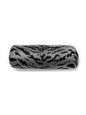 Scalamandre Tigre 21 X 7 - Silver & Black Decorative Pillow