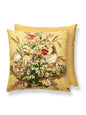 Scalamandre Edwin's Covey 22 X 22 - Multi on Mustard Decorative Pillow