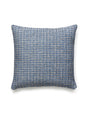 Scalamandre Highland Chenille 22 X 22 - Blue Mood Decorative Pillow